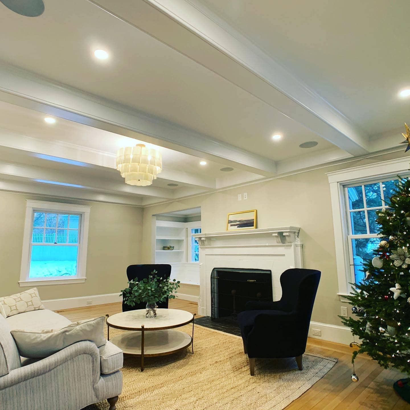 Gallagher Painting completed interior living room